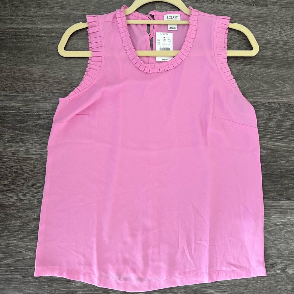 NWT J Crew Factory Sleeveless Blouse